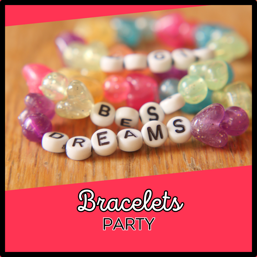 Atelier créatif - Bracelet Party - Activité enfant Paris 9 - spécial jour de grève