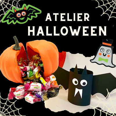 Atelier créatif - Halloween 2h - Activité enfant Paris 9 -