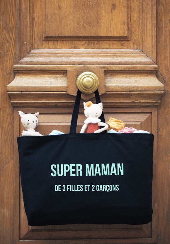 Cabas XXL personnalisé Fête des Mères