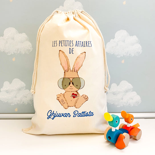 Sac personnalisé Lapin Badass 🤙