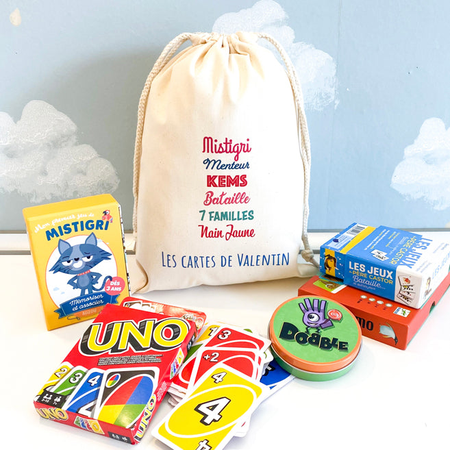 Sac personnalisé Jeux de Cartes 🃏