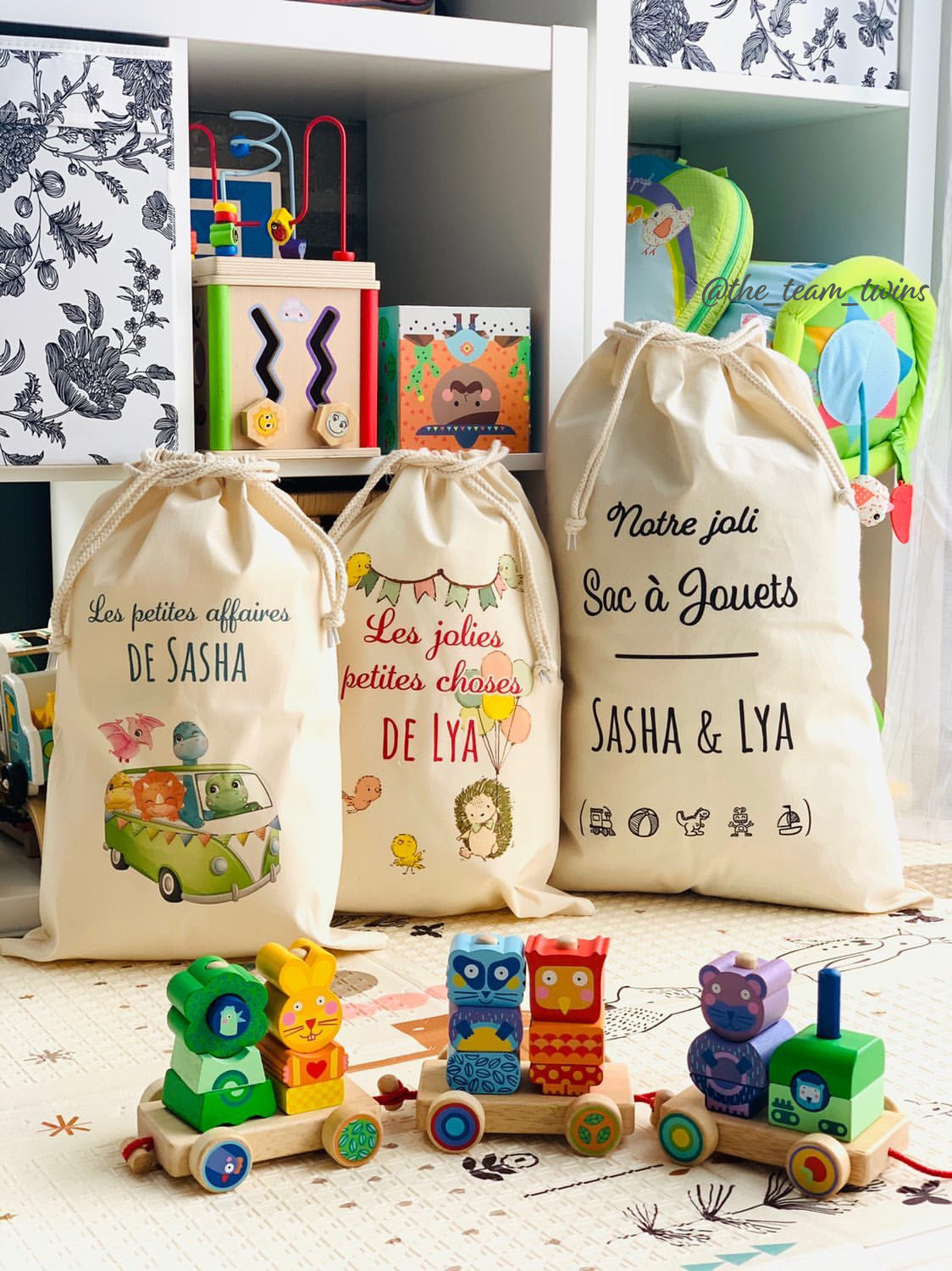 Sac personnalisé Dino Bus 🦖