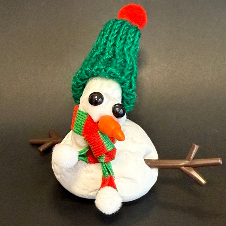 Atelier créatif 1h - mon Bonhomme de Neige - Activité enfant Paris 9 -