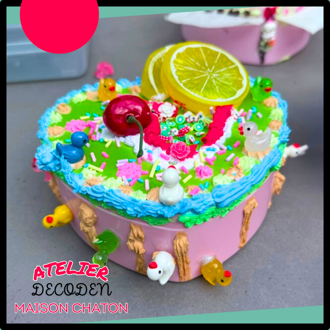 Atelier créatif - Decoden coffret à bijoux - Activité enfant / ados Paris 9 -