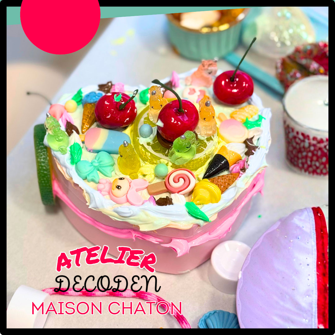 Atelier créatif - Decoden coffret à bijoux - Activité enfant / ados Paris 9 -