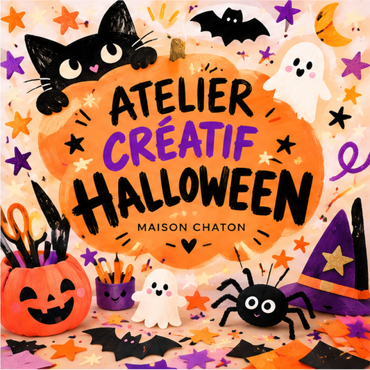 Atelier créatif - Halloween 2h - Activité enfant Paris 9 -