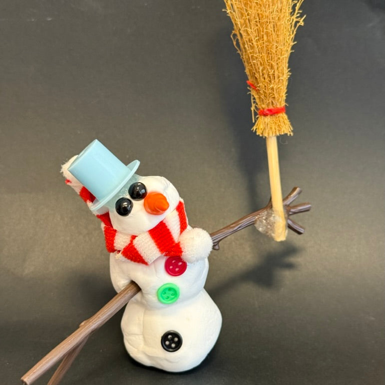 Atelier créatif 1h - mon Bonhomme de Neige - Activité enfant Paris 9 -