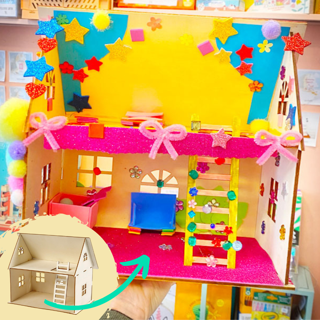 Atelier créatif - Maison de Poupée - Activité enfant Paris 9 -