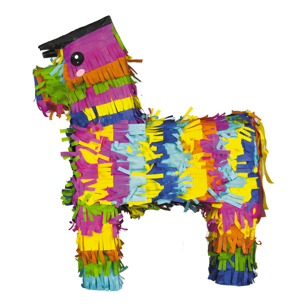 Piñata Traditionnelle Ane - double usage : ficelles ou bâton
