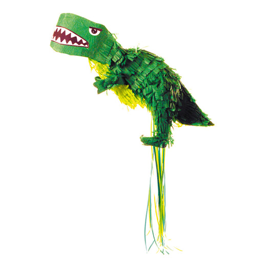 Piñata Dinosaure - double usage : ficelles ou bâton