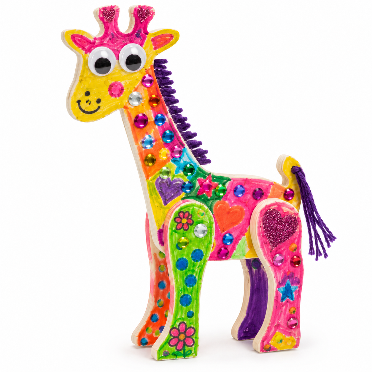 Atelier créatif - mon joli animal en bois - Activité enfant Paris 9 -