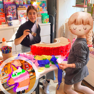 atelier Piñata- à partir de 7 ans - atelier créatif de 3h - Paris 9