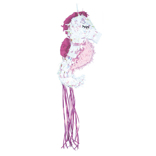 Piñata Hippocampe - double usage : ficelles ou bâton