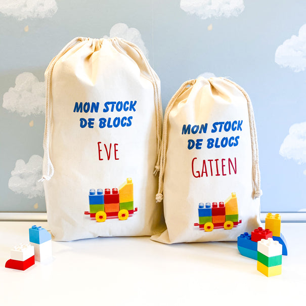 Sac personnalisé pour les Blocs type Duplo 🏗