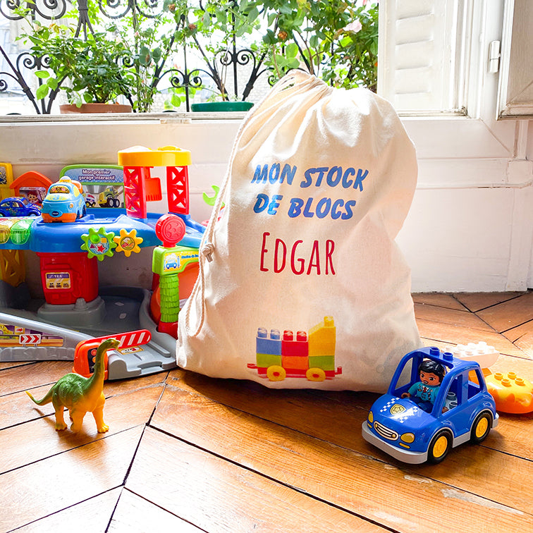 Sac personnalisé pour les Blocs type Duplo 🏗