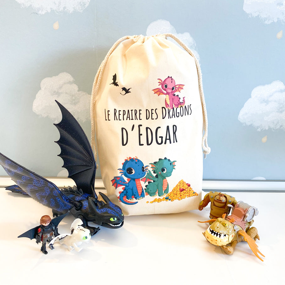 Sac personnalisé Dragons ⭐