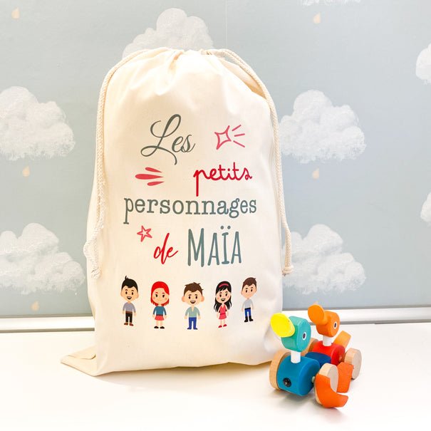 Sac personnalisé pour les Playmobils 👫