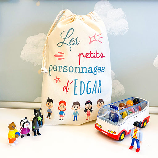 Sac personnalisé pour les Playmobils 👫
